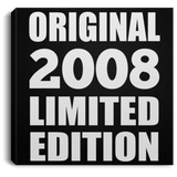 16th Birthday Original 2008 Limited Edition - Canvas Square