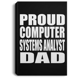 Proud Computer Systems Analyst Dad - Canvas Portrait