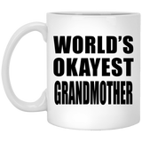 World's Okayest Grandmother - 11 Oz Coffee Mug
