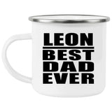 Leon Best Dad Ever - 12oz Camping Mug