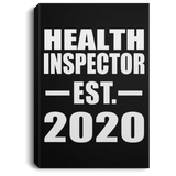Health Inspector Established EST. 2020 - Canvas Portrait