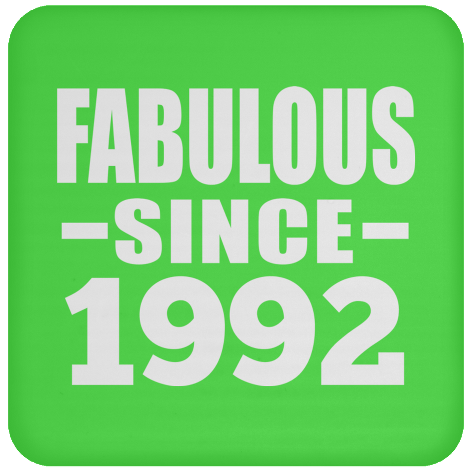 32nd Birthday Fabulous Since 1992 - Drink Coaster
