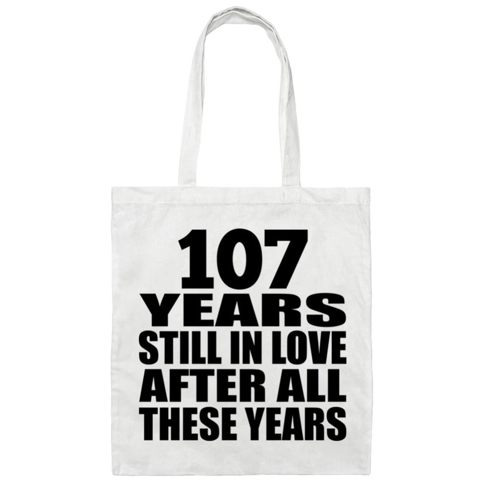 107th Anniversary 107 Years Still In Love After Years - Tote Bag White