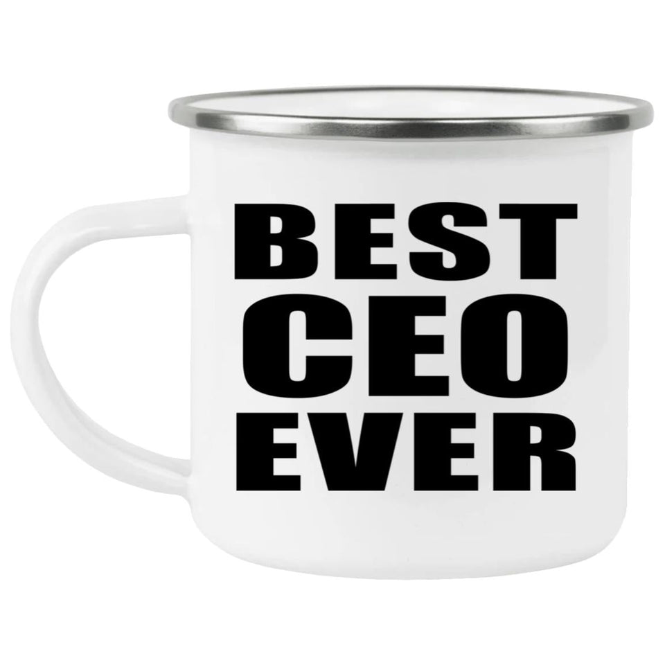 Best CEO Ever - 12oz Camping Mug