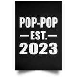 Pop-Pop Established EST. 2023 - Poster Portrait
