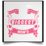The Smallest Hands Make The Biggest Mark On Mom's Heart - Poster Square