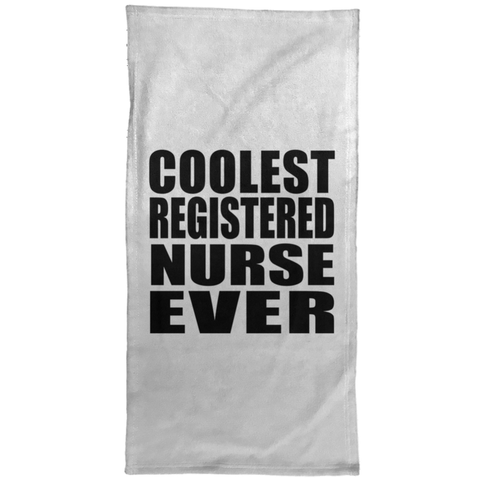 Coolest Registered Nurse Ever - Hand Towel