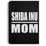 Shiba Inu Mom - Canvas Portrait
