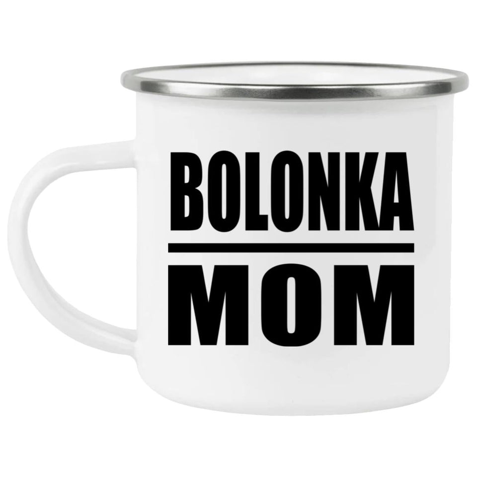 Bolonka Mom - 12oz Camping Mug