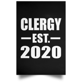 Clergy Established EST. 2020 - Poster Portrait