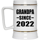 Grandpa Since 2022 - Beer Stein