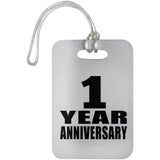 1st Anniversary 1 Year Anniversary - Luggage Bag Tag