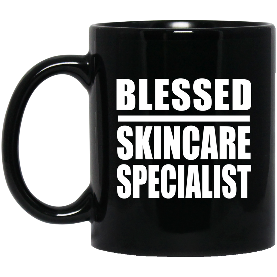 Blessed Skincare Specialist - 11oz Coffee Mug Black
