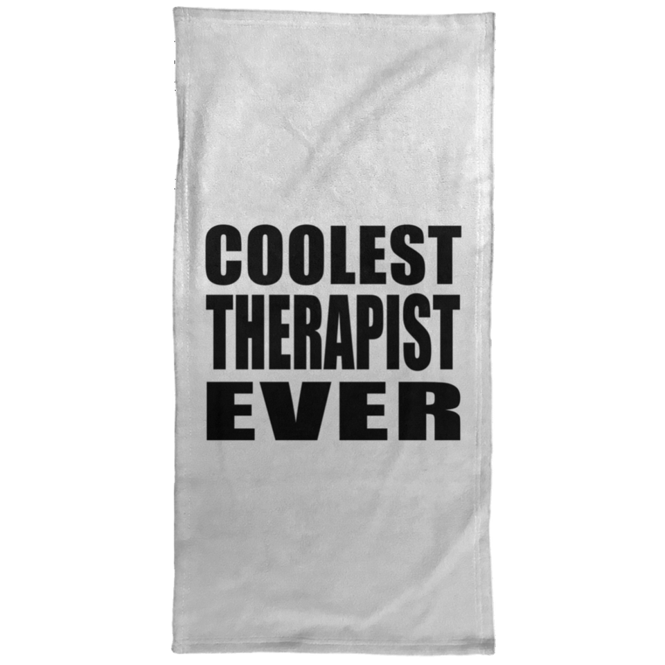 Coolest Therapist Ever - Hand Towel