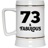 73rd Birthday 73 & Fabulous - Beer Stein