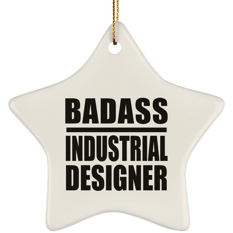 Badass Industrial Designer - Star Ornament
