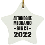 Automobile Mechanic Since 2022 - Star Ornament