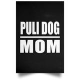 Puli Dog Mom - Poster Portrait