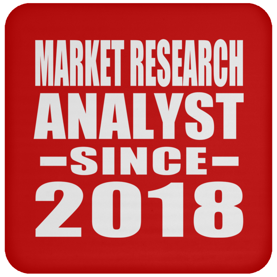 Market Research Analyst Since 2018 - Drink Coaster