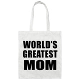 World's Greatest Mom - Tote Bag White