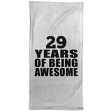 29th Birthday 29 Years Of Being Awesome - Hand Towel
