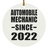 Automobile Mechanic Since 2022 - Circle Ornament