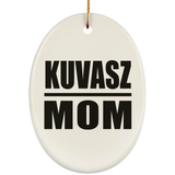 Kuvasz Mom - Oval Ornament
