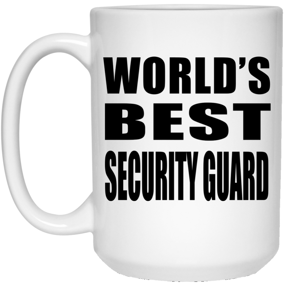 World's Best Security Guard - 15 Oz Coffee Mug