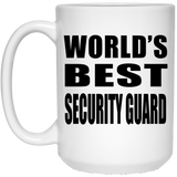 World's Best Security Guard - 15 Oz Coffee Mug