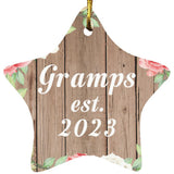 Gramps Established Est. 2023 - Star Ornament B