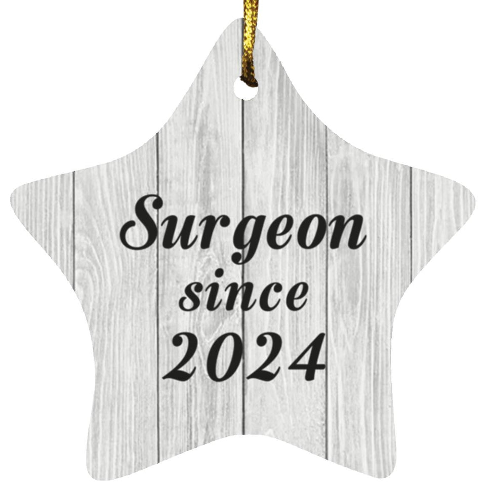 Surgeon Since 2024 - Star Ornament F