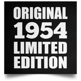 70th Birthday Original 1954 Limited Edition - Poster Square