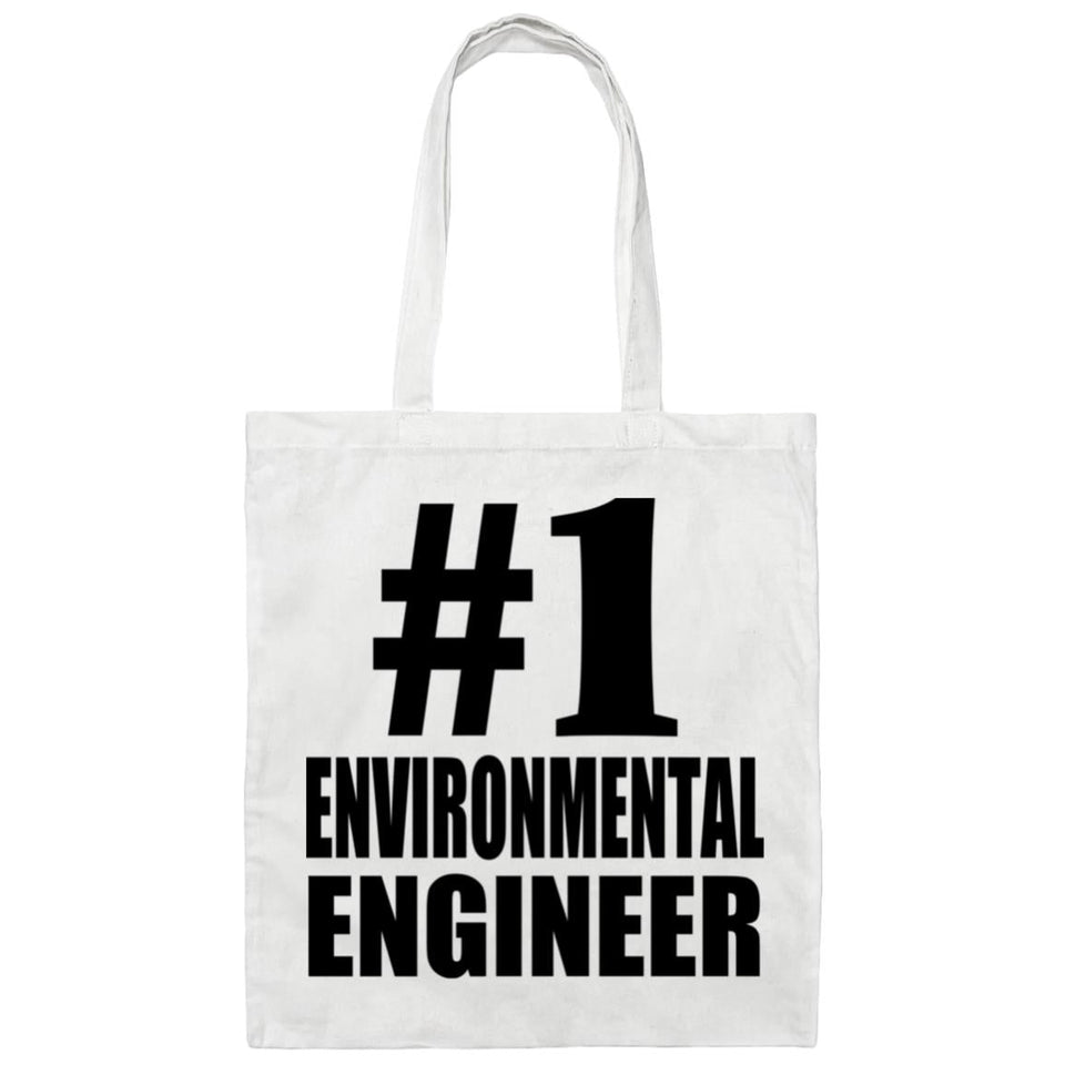 Number One #1 Environmental Engineer - Tote Bag White