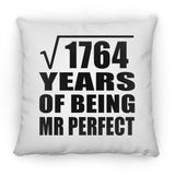 42nd Anniversary Square Root of 1764 Years of Mr Perfect - Throw Pillow