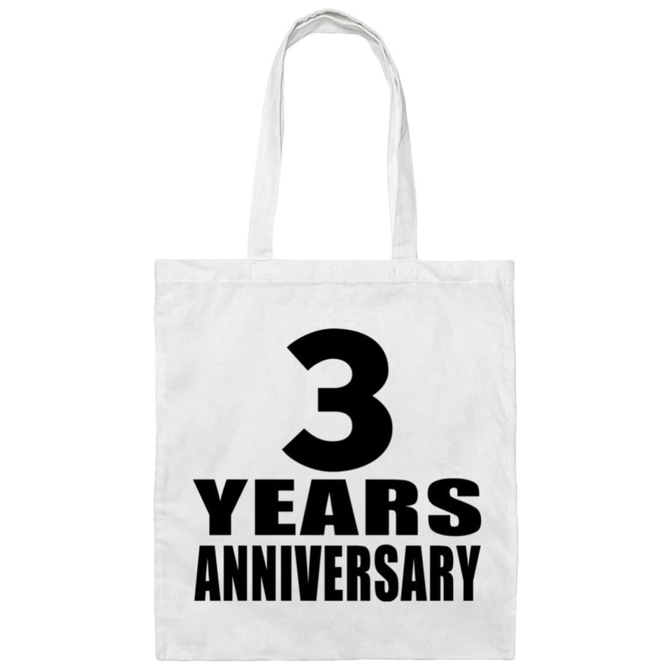 3rd Anniversary 3 Years - Tote Bag White