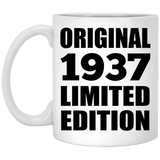 87th Birthday Original 1937 Limited Edition - 11oz Coffee Mug