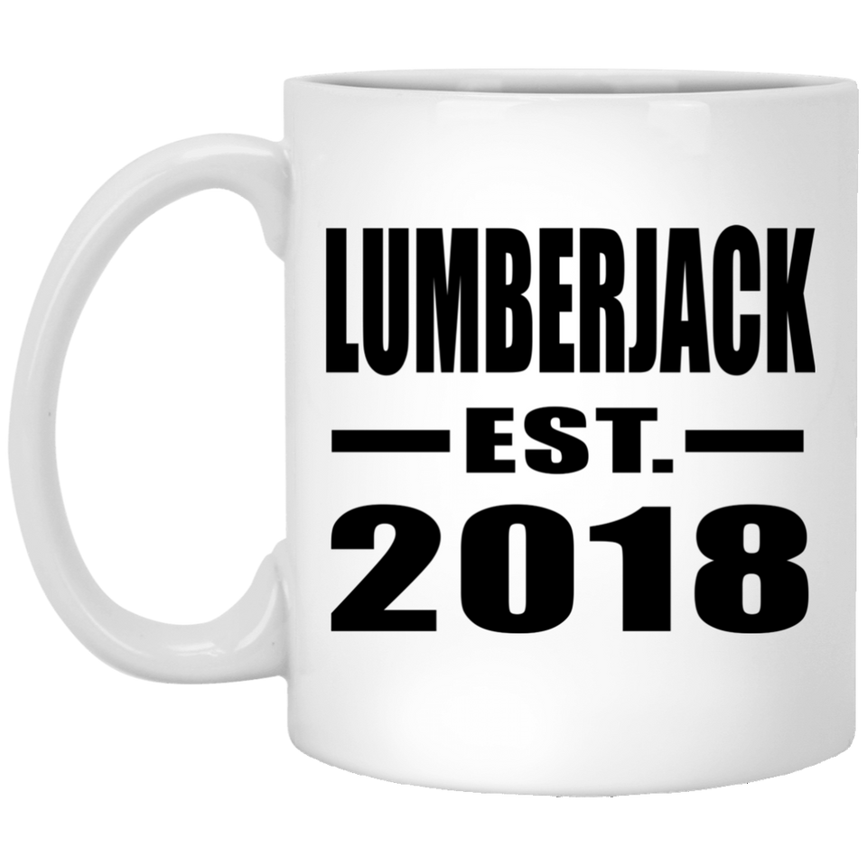 Lumberjack Established EST. 2018 - 11 Oz Coffee Mug
