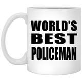 World's Best Policeman - 11 Oz Coffee Mug