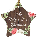 Cody Baby's First Christmas - Star Ornament A