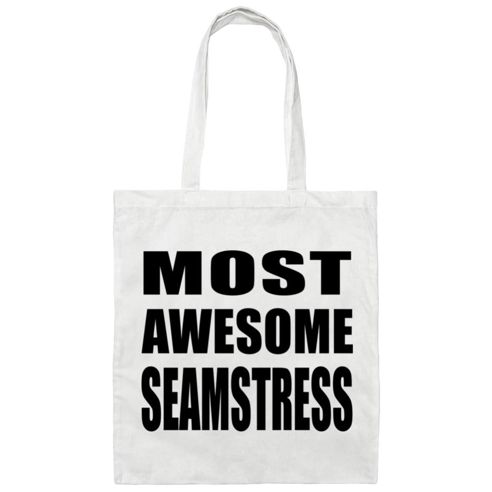 Most Awesome Seamstress - Tote Bag White