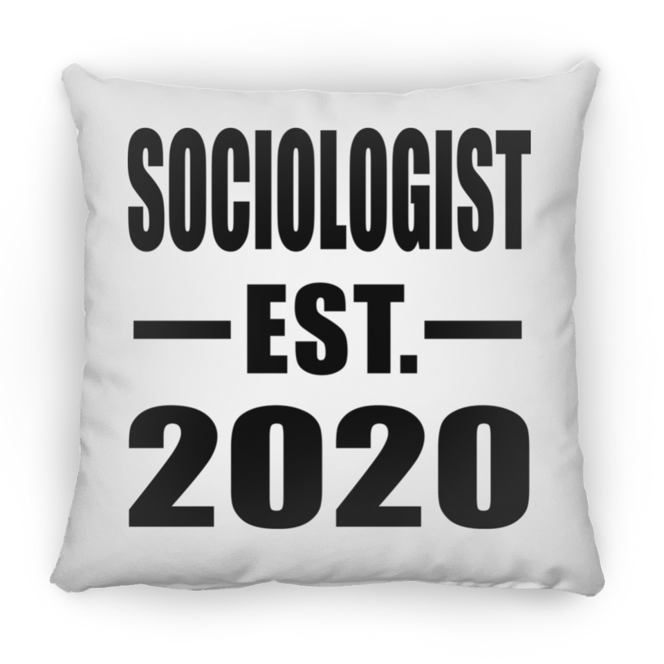 Sociologist Established EST. 2020 - Throw Pillow