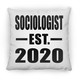 Sociologist Established EST. 2020 - Throw Pillow