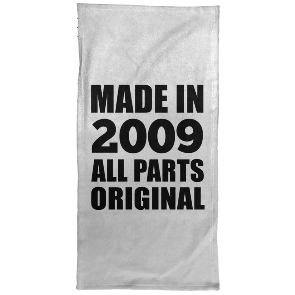 15th Birthday Made in 2009 All Parts Original - Hand Towel