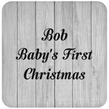 Bob Baby's First Christmas - Drink Coaster F