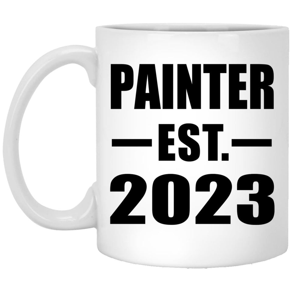 Painter Established EST. 2023 - 11oz Coffee Mug