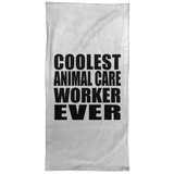 Coolest Animal Care Worker Ever - Hand Towel