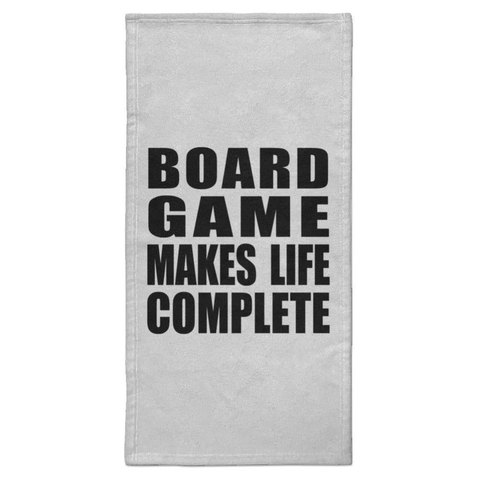 Board Game Makes Life Complete - Hand Towel