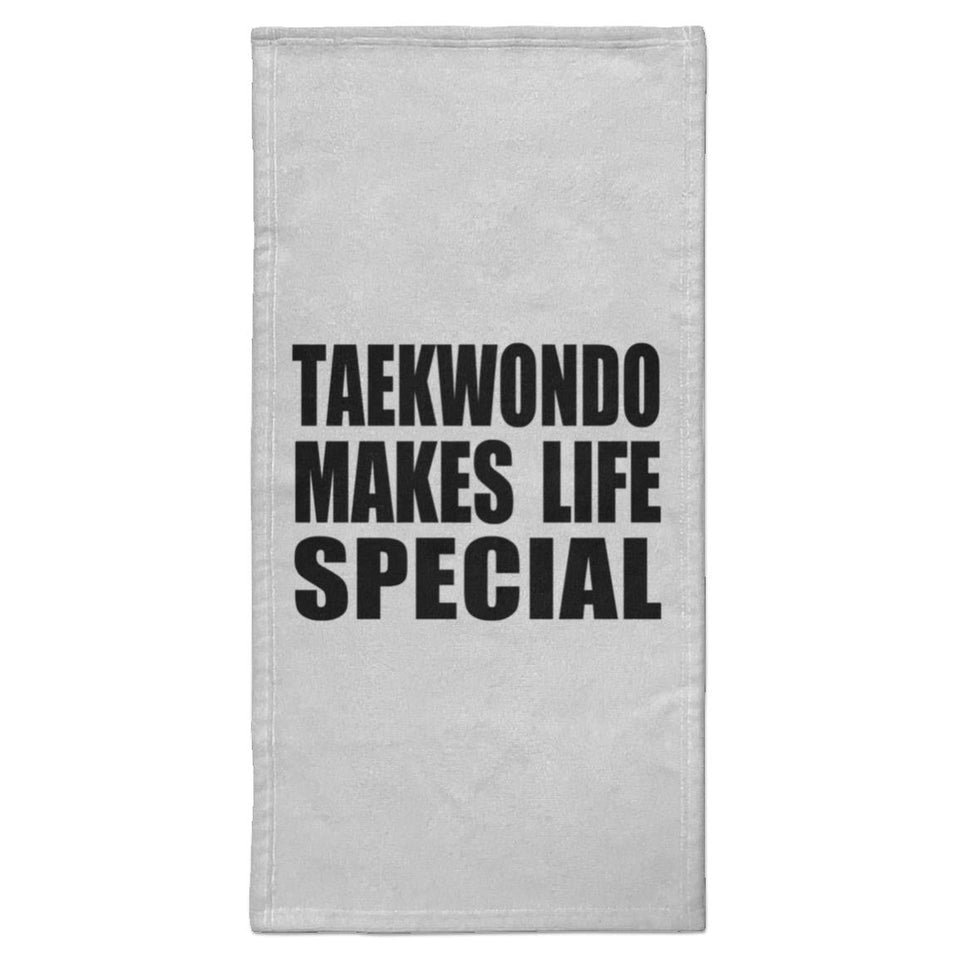 Taekwondo Makes Life Special - Hand Towel