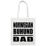 Norwegian Buhund Dad - Tote Bag White
