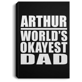 Arthur World's Okayest Dad - Canvas Portrait